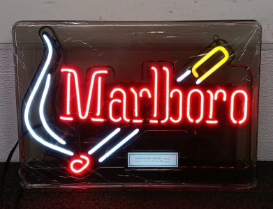 Light-Up Marlboro Wall Sign