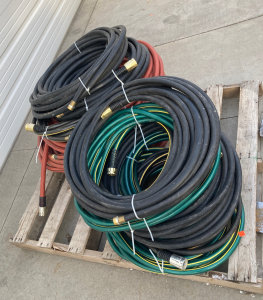 Pallet of Water Hoses