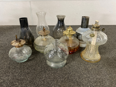 Assorted Vintage Oil Lanterns