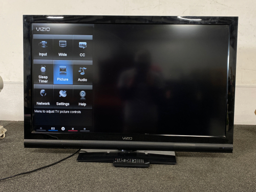 Vizio 42” Tv Powers On