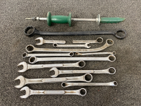 Assorted Large Size Wrenches