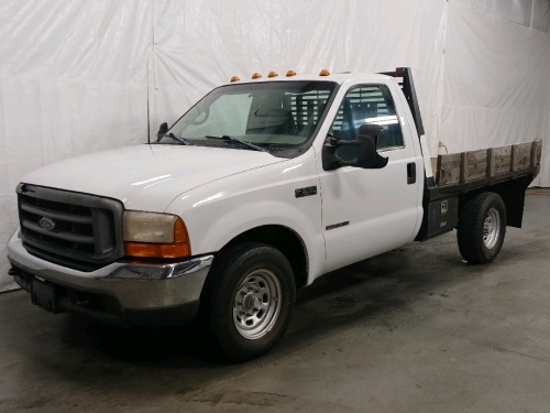 1999 Ford F-350 Powerstroke Diesel Flatbed