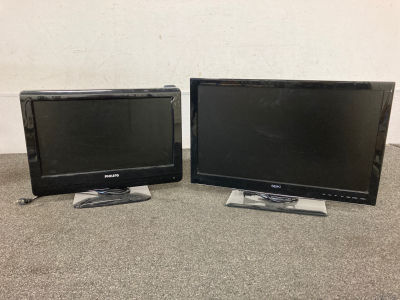 Philips And Seiki TV Screens