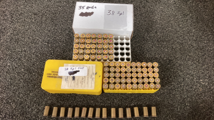 (85) Rounds 38 Special Ammo