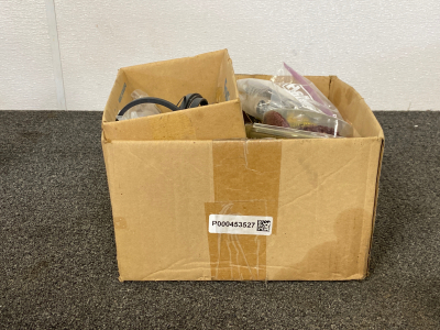 Box of Assorted Hardware and Shop Supplies