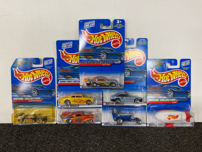 (7) Hotwheel Cars