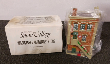 Department 56 "Mainstreet Hardware" Store Holiday Collectible