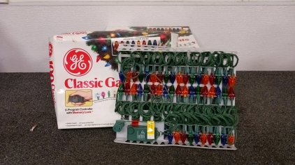 (4) Boxes of GE Classic Gala Holiday Lights