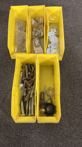 Assorted Nuts, Bolts, Washers And More