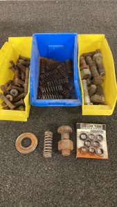 Assorted Nuts, Bolts And More