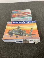 Model Helicopter and Model Car