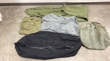 Lot of Canvas Duffel Bags