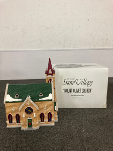 The Original Snow Village "Mount Olivet Church"