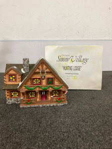 The Original Snow Village "Hunting Lodge"