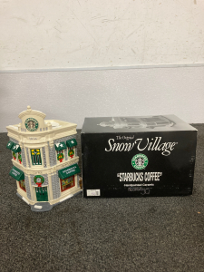 The Original Snow Village "Starbucks Coffee"