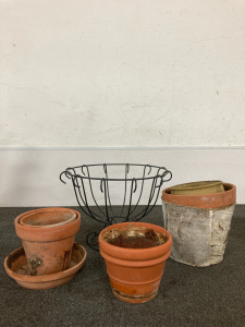 Assortment Of Flower Pots