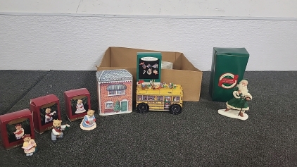 Box of Assorted Christmas Ornaments