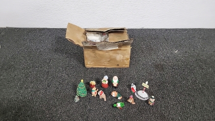Box of Assorted Mini Christmas Ornaments