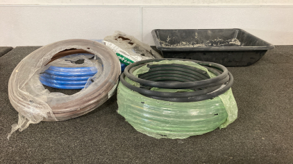 Bin Of Flexible Tubing Rolls