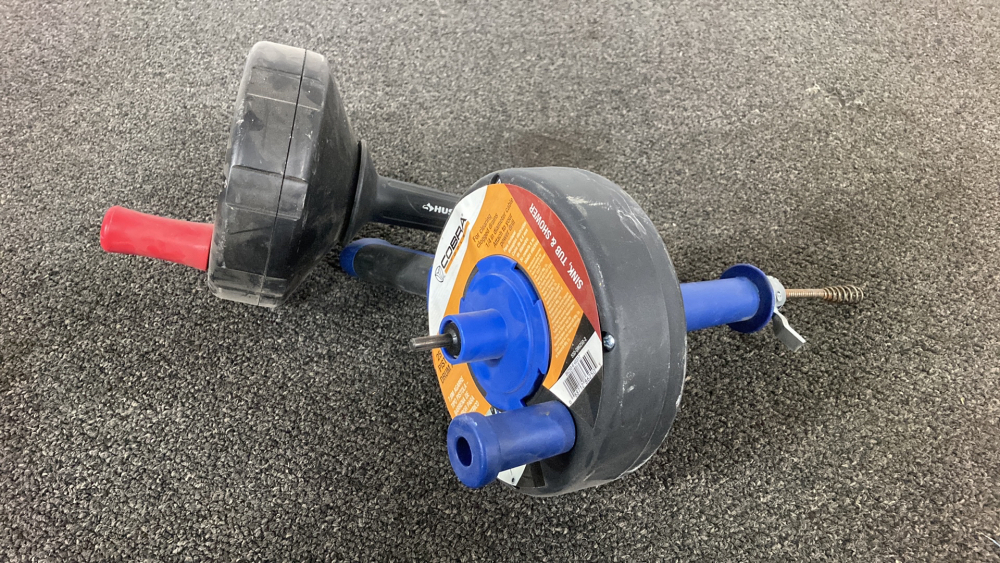 Husky And Cobra Sink, Tub & Shower Drum Augers