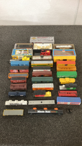 Model Railroad Train Cars