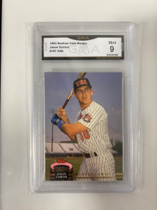 1993 Stadium Club Murphy Graded Sports Card Jason Varitek