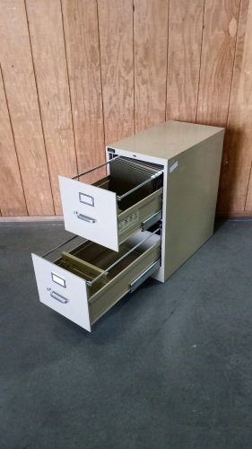 2-Drawer Metal File Cabinet