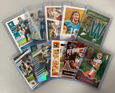 Assorted Trevor Lawrence Collector Sports Cards