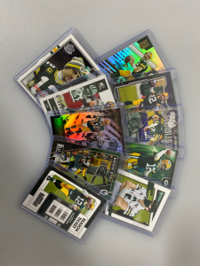 Assorted Aaron Rodgers Collector Sports Cards