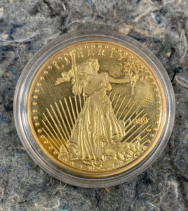 Gold Plated Liberty Copy