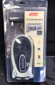 New In Package Coleman Freeplay Driven Am/Fm Radio