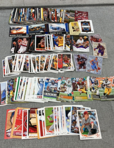 Baseball, Basketball, Football And NASCAR Trading Cards