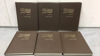 (6) The Bible Story Books: Volumes 1, 3, 4, 5, 6, 8