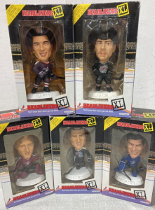 (5) 1998 Hockey Bobble Heads