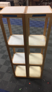 (2) Matching Book Shelves