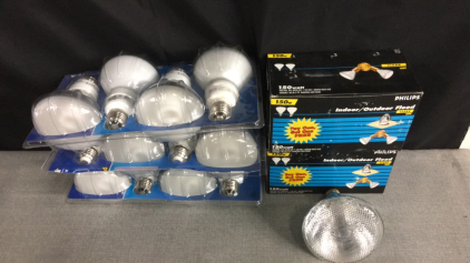 (16) Flood Light Lamps