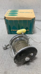 Vintage Penn Long Beach 64 Metal Reel