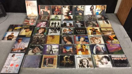 (44) Country CD’s - Multiple Artist (5) DVD’s Country Concerts and Videos