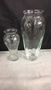 2 Matching Vases