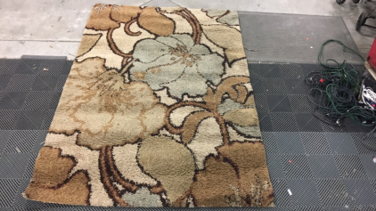 Floor Area Rug 90&rdquo; Long x 63&rdquo; Wide