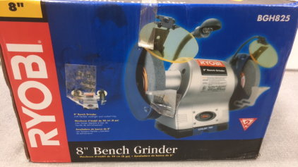 Ryobi 8&rdquo; Bench Grinder