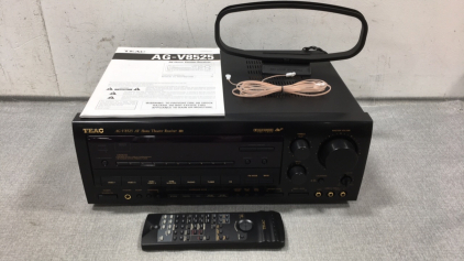 Teac AV Home Theater Receiver w/ Remote, AM Loop Antenna