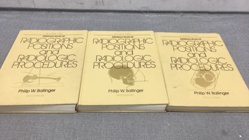 (3) ”Radiographic Positions and Radiologic Procedures” Books Vol 1-3