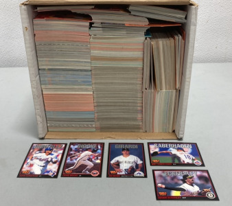 Leaf, Score, Dondruss 1980’s-1990’s Collectible Baseball Cards