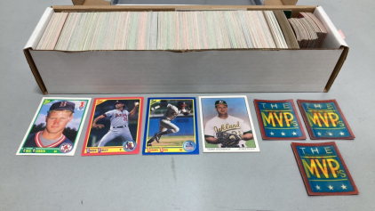 Topps 1990 Collectible Baseball Cards, 1990 “The MVPs” Trivia Cards