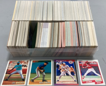 Bowman, Donruss, Fleer Collectible Baseball Cards 1980’s to 1990’s