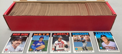 Topps 1986 Collectible Baseball Cards