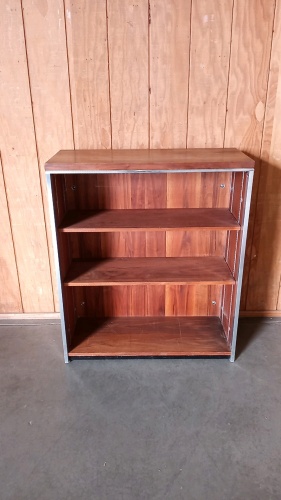 Metal & Wood Bookshelf