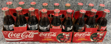 (3) Cases of 6 Coca-Cola