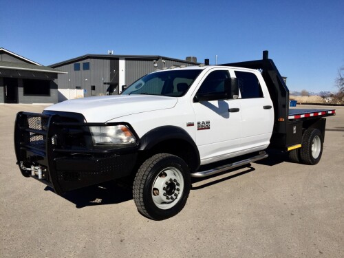 2016 Ram 5500 - 4x4 Crew Cab Hauler Bed